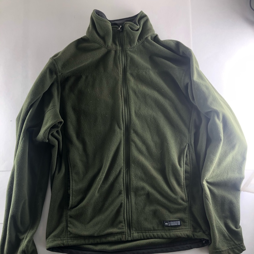 REI brand zip up fleece
